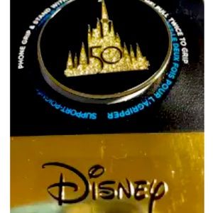 Disney’s 50th anniversary black and gold pop socket